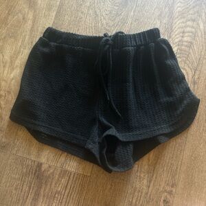 Women's Black lounge  comfy Shorts